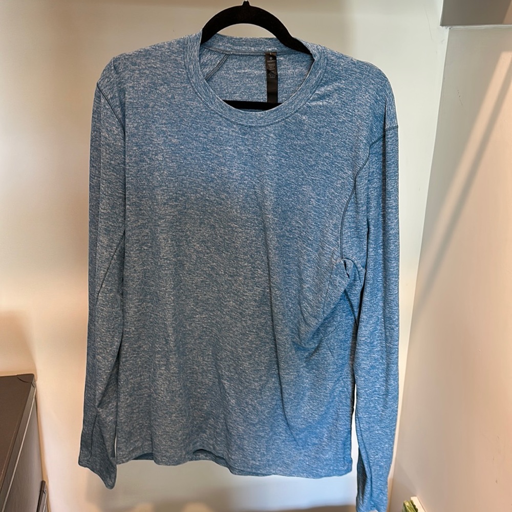 Lululemon Long sleeve size large mens blue